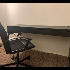 IKEA study desk and chair